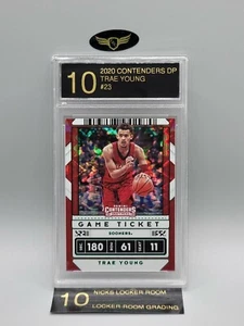 2020 Panini Contenders Draft Oklahoma Sooners TRAE YOUNG #23 green mint LRG 10 - Picture 1 of 2