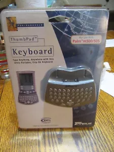 NOS 2001 Targus Thumb Pad Keyboard PA765U-For Use W/Palm 500/505 NIP - Picture 1 of 8