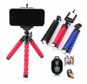 Universal Octopus Mini TriPod Desktop Stand for iPhone, Samsung Galaxy S8 S9 - Picture 1 of 3