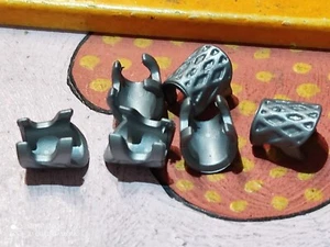 PLAYMOBIL X6 Egyptian Medieval Roman Silver Plated Bracelets Wrist Cuffs - Picture 1 of 1