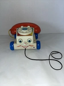 Fisher Price Toy Story Chatter Phone Talking & Wheel Sounds Telephone 2009 Works - Picture 1 of 7
