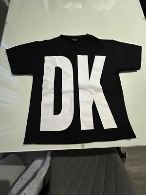 Girls DKNY T-Shirt in Black, Age 14 - Image 1 of 3