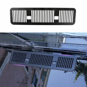 For Benz G-Class Black Aluminum Front Engine Hood Grille Cover Trim 2019-2022 - Picture 1 of 10