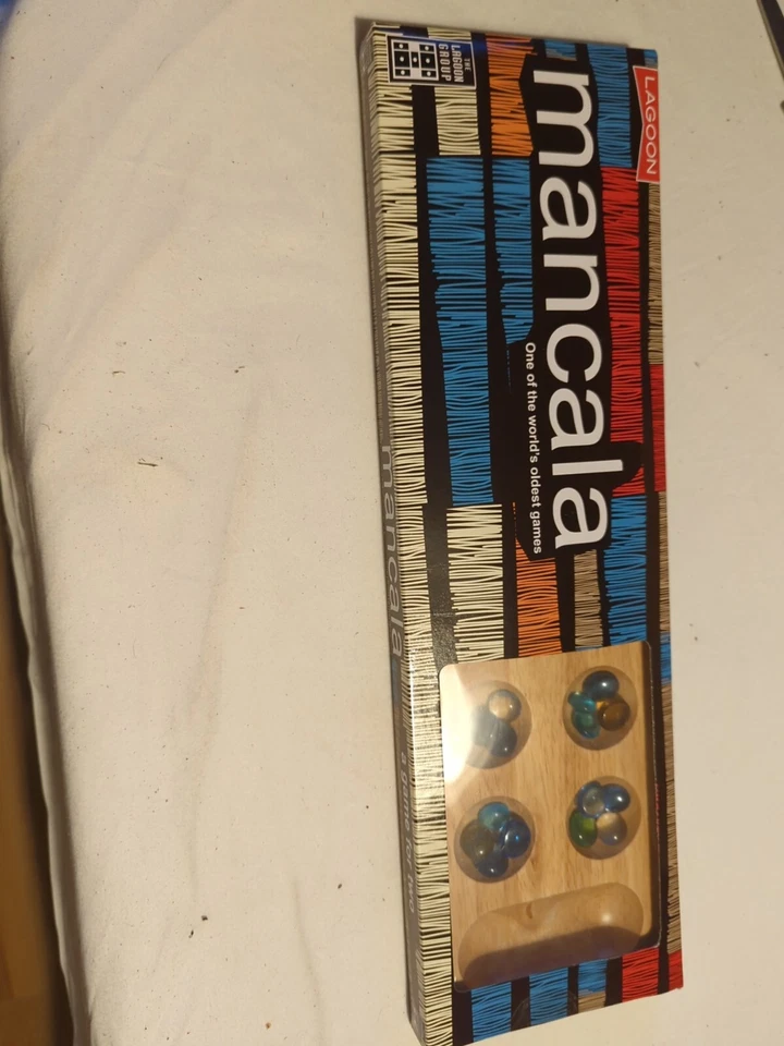 Lagoon Games Mancala Wooden Board Game Insidefree Postage