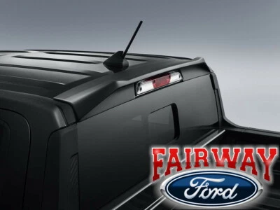 22 thru 24 Maverick Ford OEM Satin Black Rear Cab Spoiler Foto 1 de 3