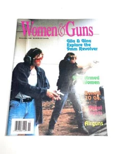 WOMEN & GUNS Magazine Nov 1995 -- S&W 940 -- Ruger Revolver -- Airguns - Picture 1 of 2