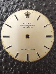 Rolex Air King Vintage Genuine Dial For 34mm Swiss Watch Oyster. - Picture 1 of 4