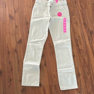 NWT the children's place Chino's pants skinny stretch school uniform size 10 gir - Picture 1 of 4