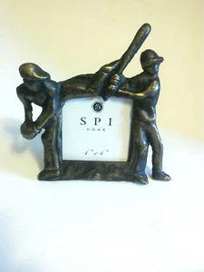 Baseball Player Picture Frame Holds 4 x 4 in. photo - Picture 1 of 3