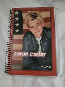 Vintage Aaron Carter Notebook Aarons Party Come Get It - Picture 1 of 9