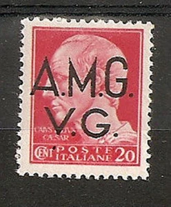 1945-47 TRIEST AMG VG 20 CENT VARIETÀ MH * - RR6480 - Bild 1 von 1