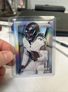 2024 Panini Prizm Derrick Henry #4 Throwback SILVER Baltimore Ravens π₯ - Picture 1 of 2