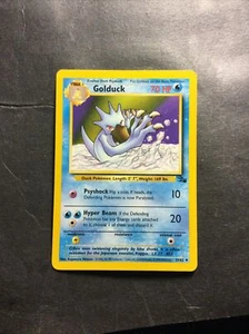 1999 Wizards Pokémon Fossil Set 35 /62 Golduck 04 - Picture 1 of 3