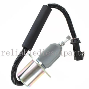 SA-4806-12 For Kubota KX161-2 F2000 GV3160 T44 T424 Fuel Shutoff Solenoid - Picture 1 of 4