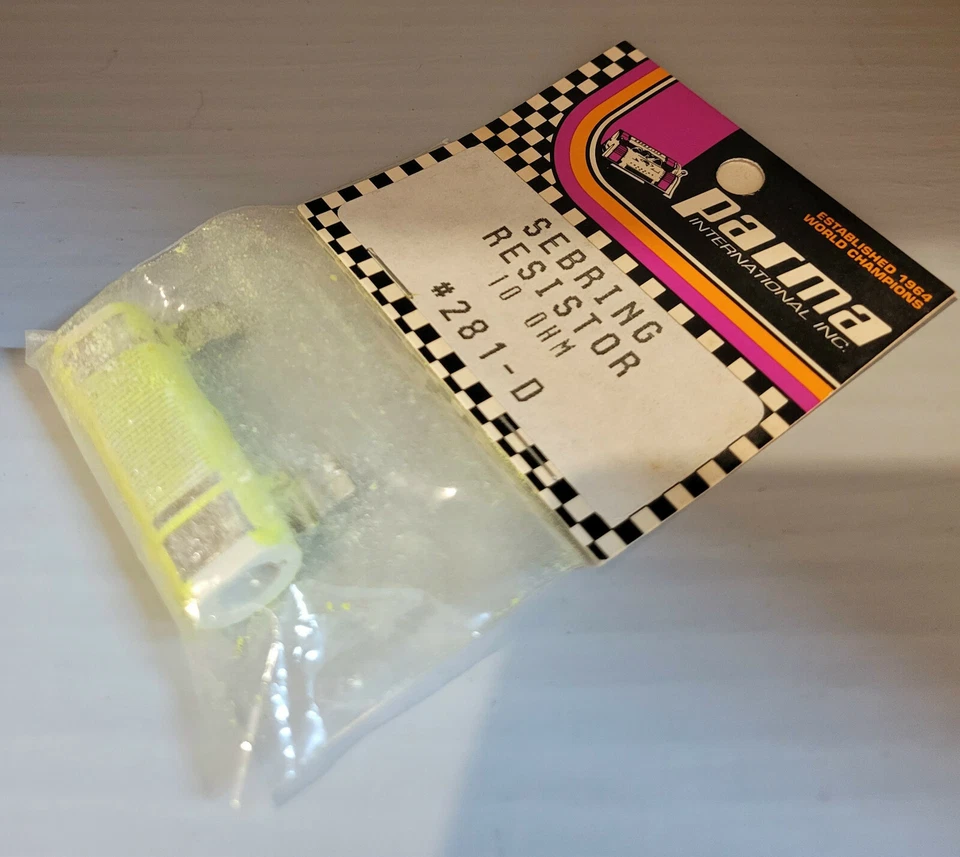 NEW OLD STOCK PARMA SEBRING RESISTOR 10 OHM #281-D - Image 1 of 1