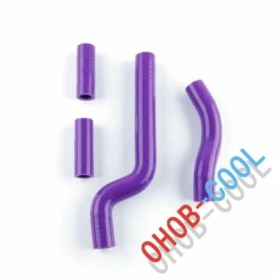 PURPLE HOSE YZ250 2002-2023 For YAMAHA SILICONE RADIATOR PIPE YZ250X 2003 2004 - Image 1 of 4