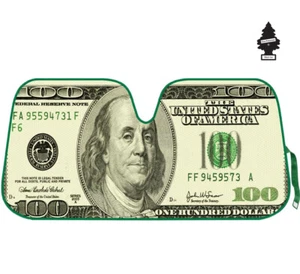 For Audi New Large 57x27 USD Car Windshield Sunshade  - Picture 1 of 9