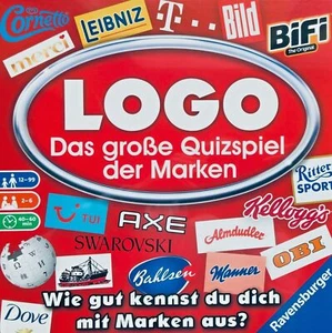 Ravensburger 260836 LOGO Das große Quizspiel der Marken neu OVP Axe Obi Swarovsk - Bild 1 von 8