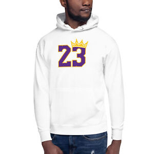 Lakers Hoodie - Lebron James - Lakers Hoody - King James Multiple Colors & Sizes