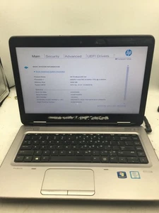 HP ELITEBOOK 640 G2 - BOOTS TO BIOS - INTEL I5 6300U - NO RAM - READ DESCRIP -BB - Picture 1 of 7