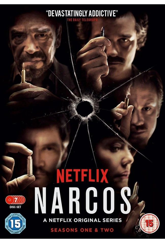 Narcos: The Complete Seasons One & Two [DVD] BRAND NEW AND SEALED - Image 1 of 1