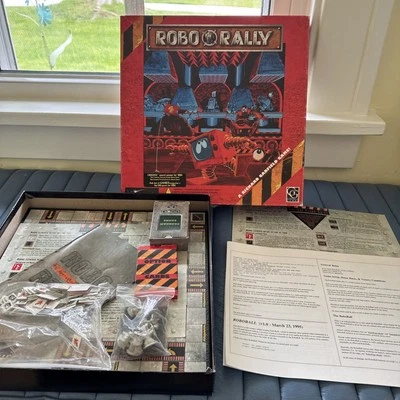 Robo Rally 1995 - COMPLETE, Played And Loved Game - Image 1 of 4