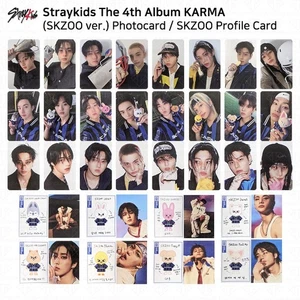 Stray Kids The 4th Album Karma SKZOO ver. Official Photocard KPOP K-POP - Picture 1 of 56