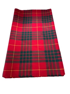 Tartán Cameron Almeja Moderna Roja/Verde/Amarillo 140 Cm Largo 57 Cm Ancho - Imagen 1 de 3