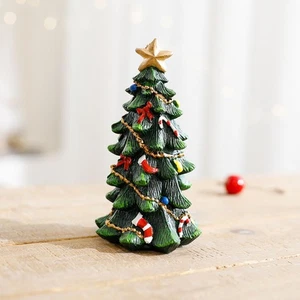 Christmas Decoration Festive Decor Detailed Carvings Hand-painted Resin - Picture 1 of 7