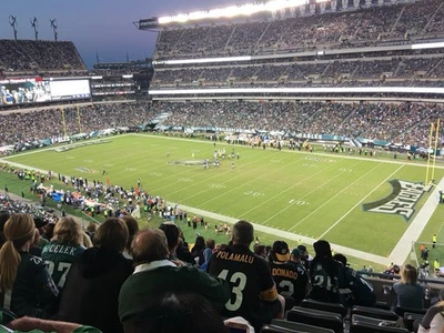 2 PHILADELPHIA EAGLES/LAS VEGAS RAIDERS TICKETS 12/14/25 HYUNDAI CLUB LEVEL C5 - Image 1 of 4