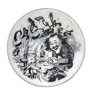 Vintage Gallagher Lenticular Moving Image Pin-Back Button - Picture 1 of 3