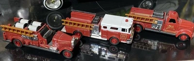 High Speed Fire Truck Hot wheels toy lot of 3 vintage diecast (READ DESC) - Image 1 of 4