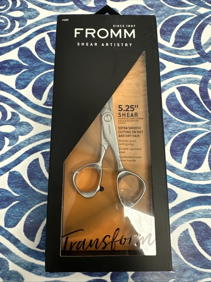 F1010 FROMM Shear Artistry Transform 5.75" Shear/scissors Silver