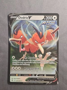 Dodrio V 201/264 Ultra Rare SWSH: Fusion Strike Pokémon TCG NM - Picture 1 of 2