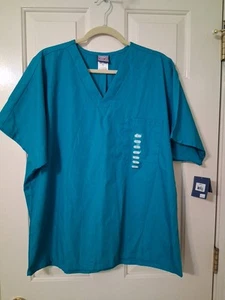 CHEROKEE Authentic Workwear TLBW Unisex SZ L Scrub TOP NWT 4777 - Picture 1 of 6