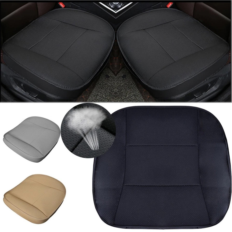 For Mercedes-Benz Car Front Seat Cover PU Leather Full Surround Cushion Pad Mat Foto 1 de 4