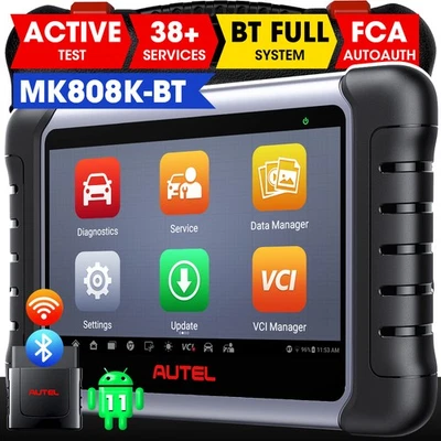 AUTEL MaxiCOM MK808K-BT PRO MK808BT PRO Strumento Diagnostica OBD Auto Bluetooth - Image 1 of 4