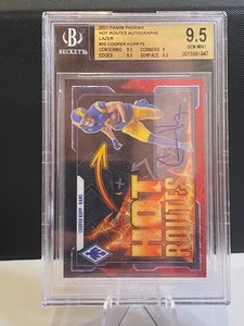 2021 Panini Phoenix - Hot Routes Cooper Cup #HR-25 Red Lazer /75 Auto BGS 9.5 - Foto 1 di 2