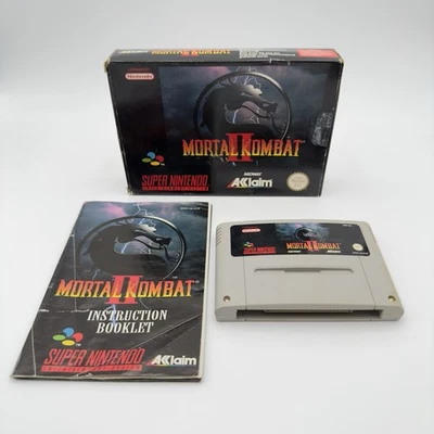 Mortal Kombat II 2 - Super Nintendo SNES Spiel - PAL - OVP - Bild 1 von 4