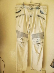 Balmain Men's Jeans Size 40 Light Wash - Picture 1 of 13
