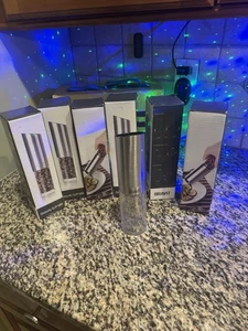 Macina Sale e Pepe a Batteria Gravità Mulino Shaker Regolabile Automatico 2PZ - Foto 1 di 8