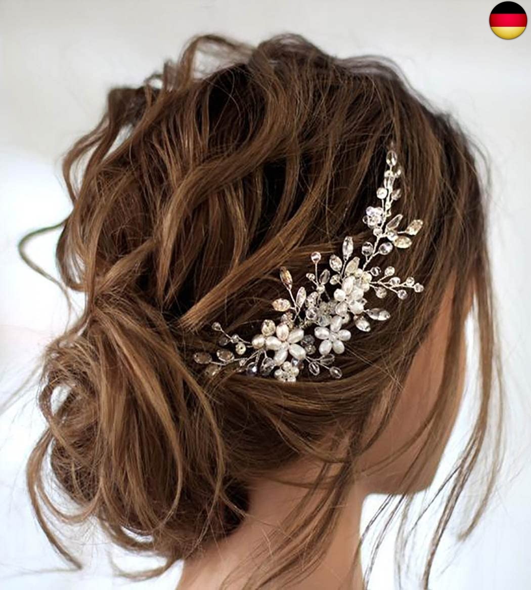 EVER FAITH® österreichischen Kristall Träne Form Herrlich Elegant Braut Haarkamm Haarschmuck