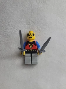 LEGO Castle Drachenritter Minifigur Doppelschwerter cas014 - aus Set #1906 - Bild 1 von 2