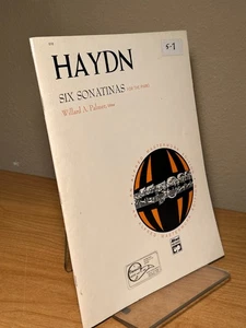 618: Haydn Six Sonatinas for the Piano Edited by Willard A. Palmer, Alfred - Imagen 1 de 4