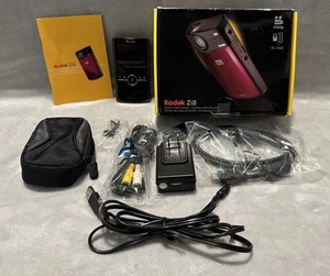 Kodak Zi8 Camcorder Black Compact HD Pocket Video Camera - Tested, Working - Picture 1 of 12