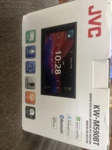 JVC KW-M590BT 6.8" Double DIN Digital Multimedia Receiver - Picture 1 of 13