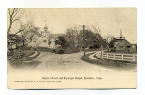 Barnstable MA, Iglesia Bautista ahora Cuentos de Cape Cod, 3046 Main St, postal - Imagen 1 de 3