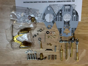 Ford 2N 8N & 9N Marvel Schebler Complete Carburetor kit TSX241 A B or C & TSX33 - Picture 1 of 2