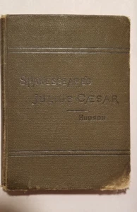 1879 Pub 1900 Shakespeare's Julius Ceasar For Use in Schools+ Classes Rev Hudson - Picture 1 of 11