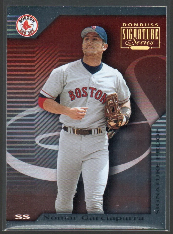 Nomar Garciaparra 2001 Donruss Signature Proofs #17  133/175  Boston Red Sox - Image 1 of 2